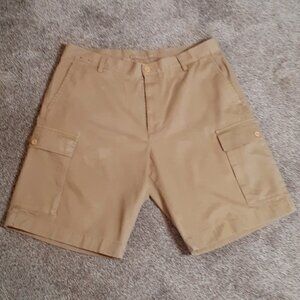 WOMEN'S NAUTICA Clipper Relax Fit High Rise Cargo Shorts Size 36W